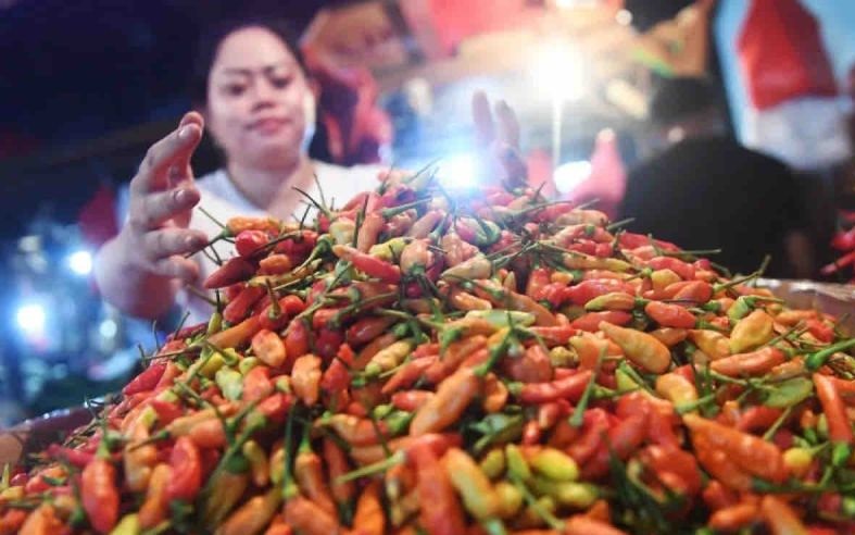 Harga pangan, cabai rawit merah naik Rp3.050 menjadi Rp41.580 per kg Harga pangan, cabai rawit merah naik Rp3.050 menjadi Rp41.580 per kg