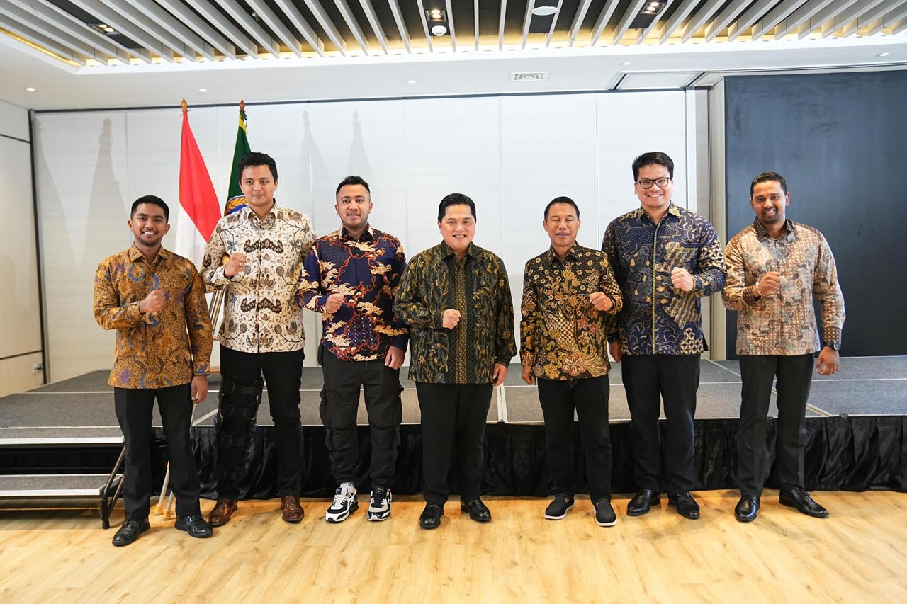 Erick Thohir: Konsolidasi total menuju Garuda Mendunia Erick Thohir: Konsolidasi total menuju Garuda Mendunia