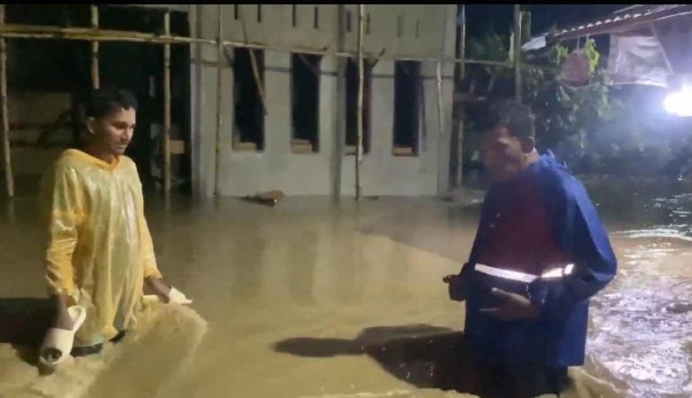 BPBA: Banjir luapan sungai merendam enam kecamatan di Pidie Aceh BPBA: Banjir luapan sungai merendam enam kecamatan di Pidie Aceh