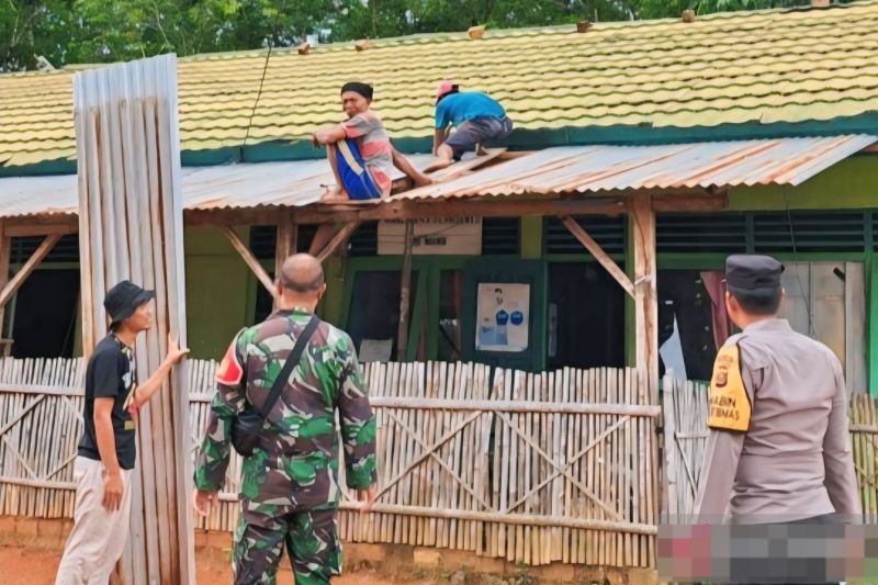 BPBD OKU data 28 unit rumah warga diterjang puting beliung