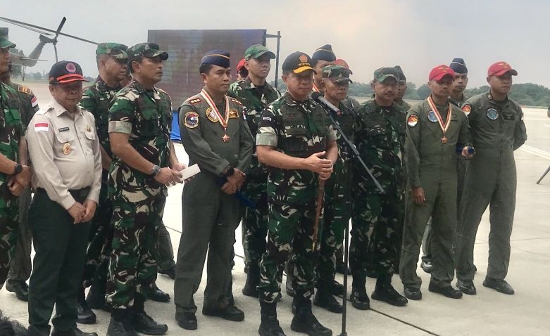 6 gunung api siaga hingga awas, Panglima siapkan pasukan reaksi cepat