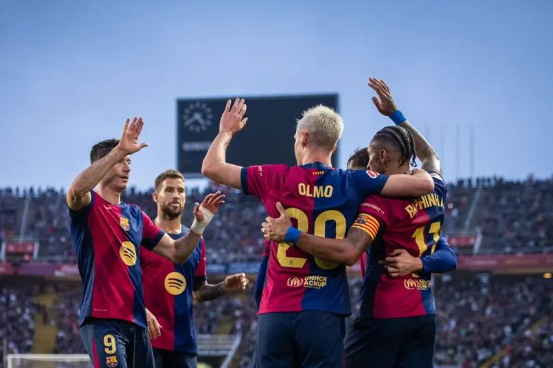 Barcelona menangi Derby Katalunya usai sikat Espanyol 3-1 Barcelona menangi Derby Katalunya usai sikat Espanyol 3-1