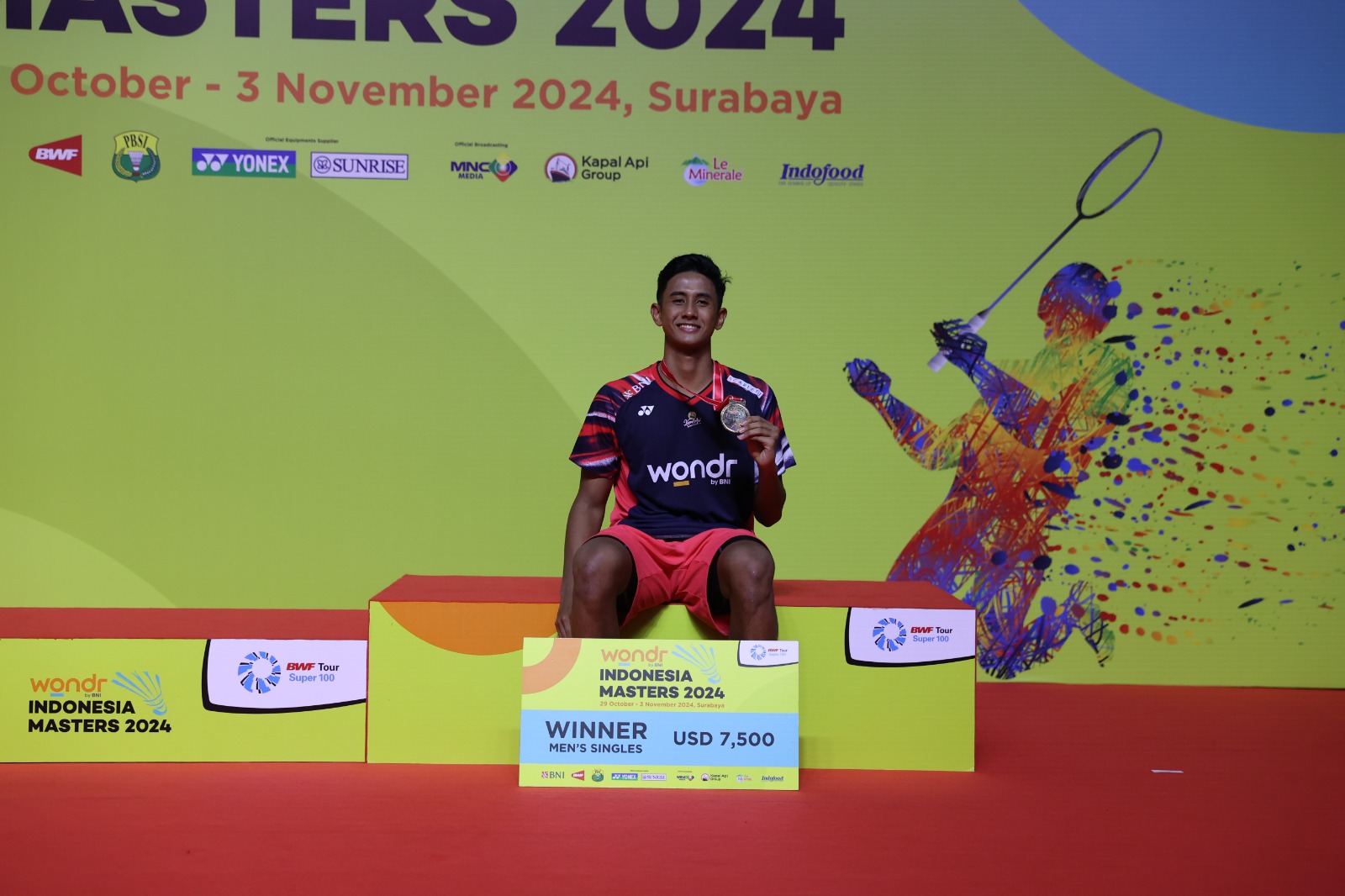 Alwi Farhan raih juara di Indonesia Masters II Super 100 Alwi Farhan raih juara di Indonesia Masters II Super 100