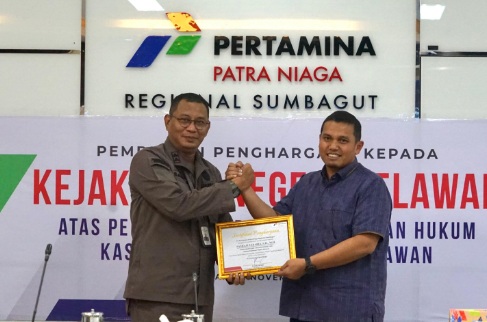 Pertamina Patra Niaga apresiasi Kejari Belawan, tegakkan hukum illegal tapping Pertamina Patra Niaga apresiasi Kejari Belawan, tegakkan hukum illegal tapping