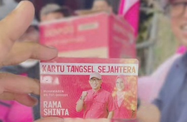 Kartu Tangsel Sejahtera, jadi program unggulan Rama-Shinta Kartu Tangsel Sejahtera, jadi program unggulan Rama-Shinta
