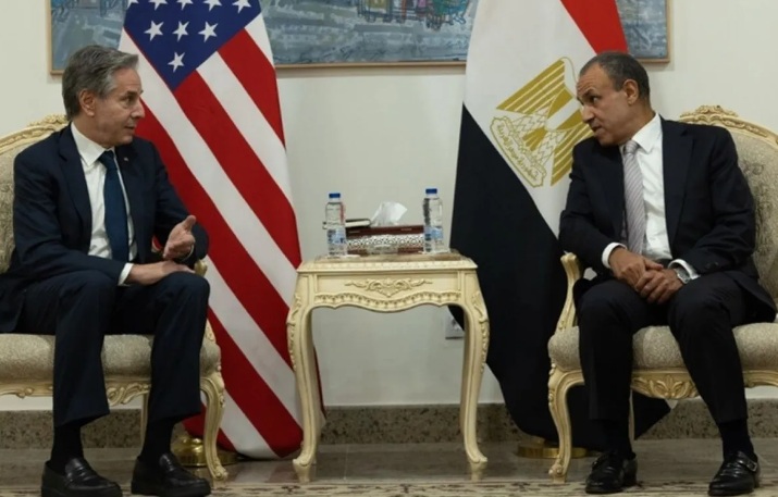 Menlu Mesir dan AS bahas upaya gencatan senjata Gaza, Lebanon, Sudan Menlu Mesir dan AS bahas upaya gencatan senjata Gaza, Lebanon, Sudan