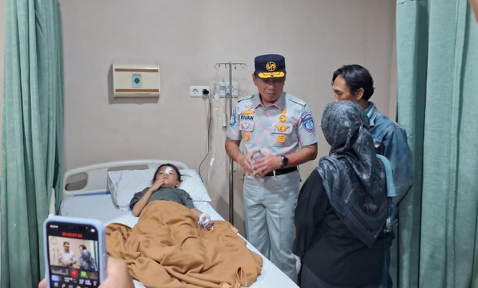 Jasa Raharja jamin korban kecelakaan beruntun di Tol Cipularang Jasa Raharja jamin korban kecelakaan beruntun di Tol Cipularang