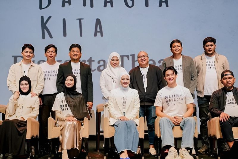 Dinda Hauw dan Rey Mbayang bintangi film Maafmu Bahagia Kita Dinda Hauw dan Rey Mbayang bintangi film Maafmu Bahagia Kita