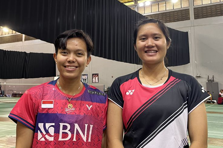 Lanny/Fadia bersiap untuk bertanding di Kumamoto Masters