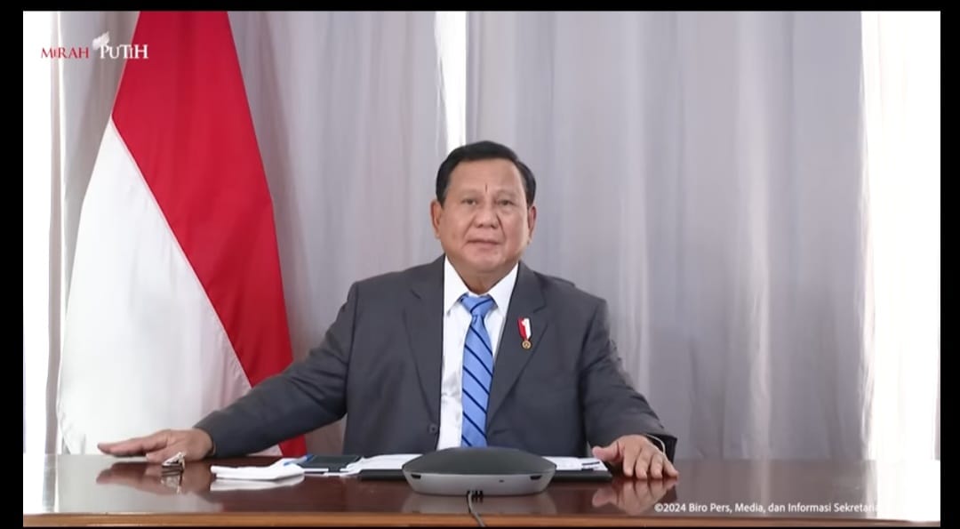 Prabowo pimpin rapat erupsi Lewotobi Laki Laki dari Amerika Prabowo pimpin rapat erupsi Lewotobi Laki Laki dari Amerika