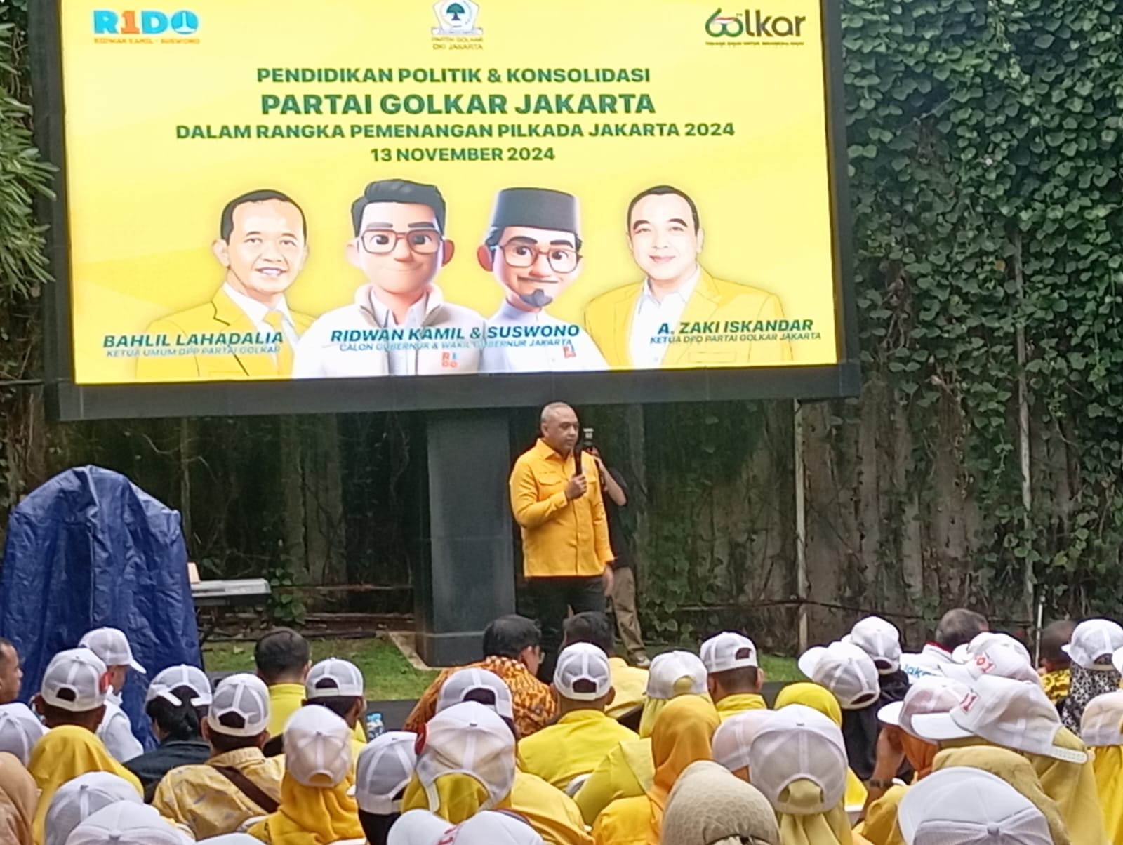 Siap bertarung Di Pilkada Jakarta, Partai Golkar yakin dapat membawa kemenangan RIDO di Pilkada