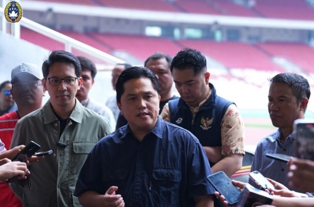 Erick sebut tiket laga timnas habis terjual bukti dukungan besar warga Erick sebut tiket laga timnas habis terjual bukti dukungan besar warga