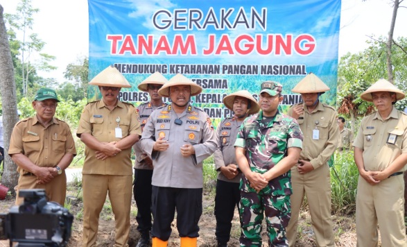 Dukung ketahanan pangan, Polres Boyolali giat tanam jagung di 22 kecamatan Dukung ketahanan pangan, Polres Boyolali giat tanam jagung di 22 kecamatan