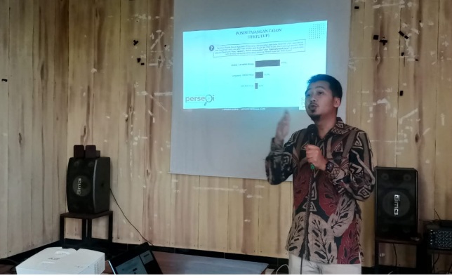 Survei ungkap elektabilitas Sanusi-Latifah 69,5%, Gunawan-Umar 23,3% Survei ungkap elektabilitas Sanusi-Latifah 69,5%, Gunawan-Umar 23,3%