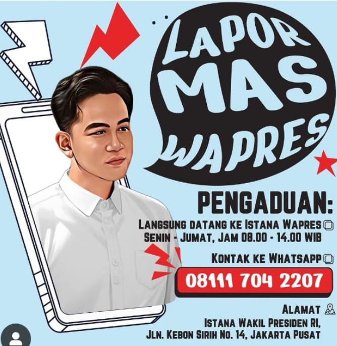 Pengaduan Lapor Mas Wapres perlu diapresiasi