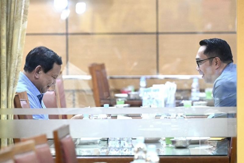 Pertemuan Prabowo-Ridwan Kamil dilatari kedekatan pribadi Pertemuan Prabowo-Ridwan Kamil dilatari kedekatan pribadi