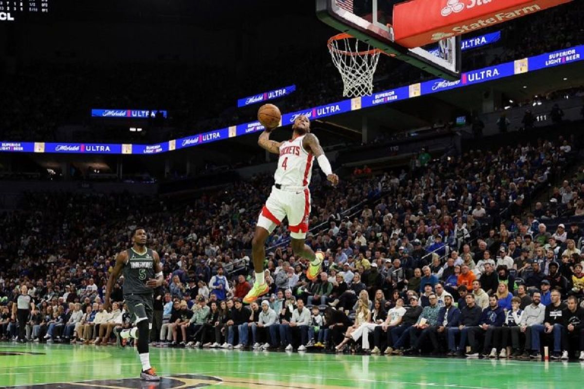Jalen Green cetak 41 Poin, Rockets taklukkan 76ers di overtime Jalen Green cetak 41 Poin, Rockets taklukkan 76ers di overtime