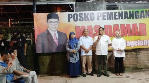 Paslon Damar - Sri Harso unggul versi hitung cepat Pilkada Kota Magelang