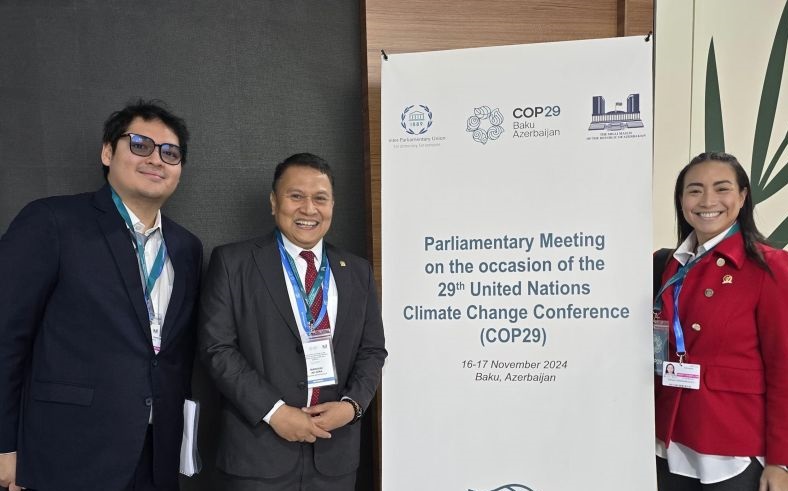 Parlemen Indonesia dorong pendanaan iklim adil dan inovatif di COP29 Parlemen Indonesia dorong pendanaan iklim adil dan inovatif di COP29