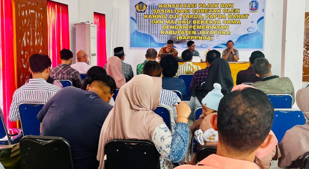 Pemkab Jayapura - Kanwil DJP Papabrama sosialisasikan perpajakan dan pengenalan Coretax Pemkab Jayapura - Kanwil DJP Papabrama sosialisasikan perpajakan dan pengenalan Coretax