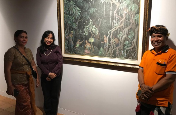 Kelompok Kanti Molas gelar pameran lukisan di Satrian Art Gallery Sanur Kelompok Kanti Molas gelar pameran lukisan di Satrian Art Gallery Sanur