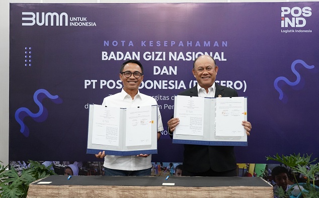 Pos Indonesia dan Badan Gizi Nasional sinergi dukung program pemenuhan gizi nasional Pos Indonesia dan Badan Gizi Nasional sinergi dukung program pemenuhan gizi nasional