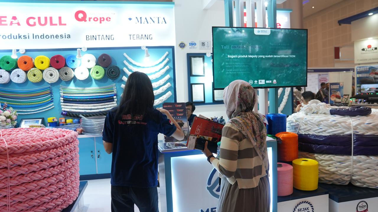 Mepoly Industry pamerkan inovasi tali dan selang berkualitas tinggi di INAMARINE 2024 Mepoly Industry pamerkan inovasi tali dan selang berkualitas tinggi di INAMARINE 2024