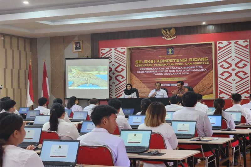 Kemenkumham Sulut sebut kelulusan seleksi CPNS hasil usaha sendiri Kemenkumham Sulut sebut kelulusan seleksi CPNS hasil usaha sendiri