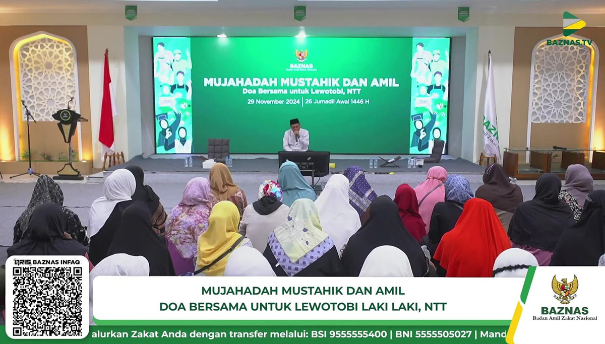 BAZNAS RI gelar doa bersama untuk korban erupsi Lewotobi BAZNAS RI gelar doa bersama untuk korban erupsi Lewotobi