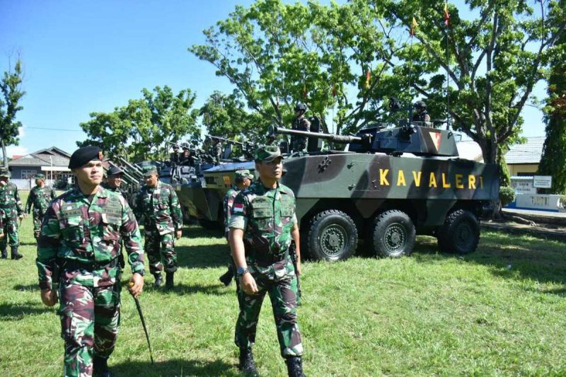 Kodam XIII/Merdeka gelar apel pemeriksaan kesiapan latihan Satpur Kodam XIII/Merdeka gelar apel pemeriksaan kesiapan latihan Satpur