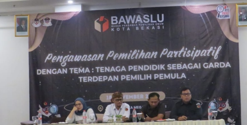 Bawaslu Kota Bekasi ajak guru tekan angka golput di Pilkada 2024 Bawaslu Kota Bekasi ajak guru tekan angka golput di Pilkada 2024