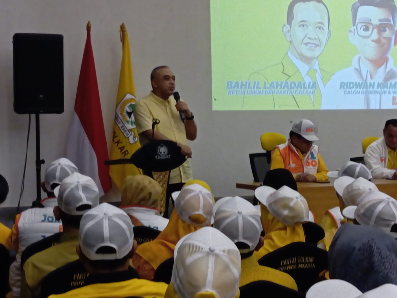 Kuatkan barisan Jakarta Timur, Partai Golkar yakin Ridwan Kamil dan Suswono menang satu putaran Kuatkan barisan Jakarta Timur, Partai Golkar yakin Ridwan Kamil dan Suswono menang satu putaran