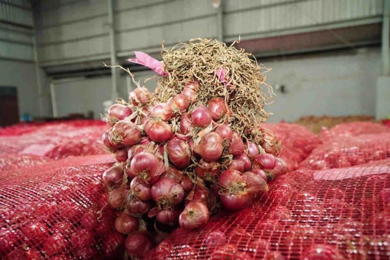 Harga pangan Senin pagi, bawang merah naik menjadi Rp36.410 per kg
