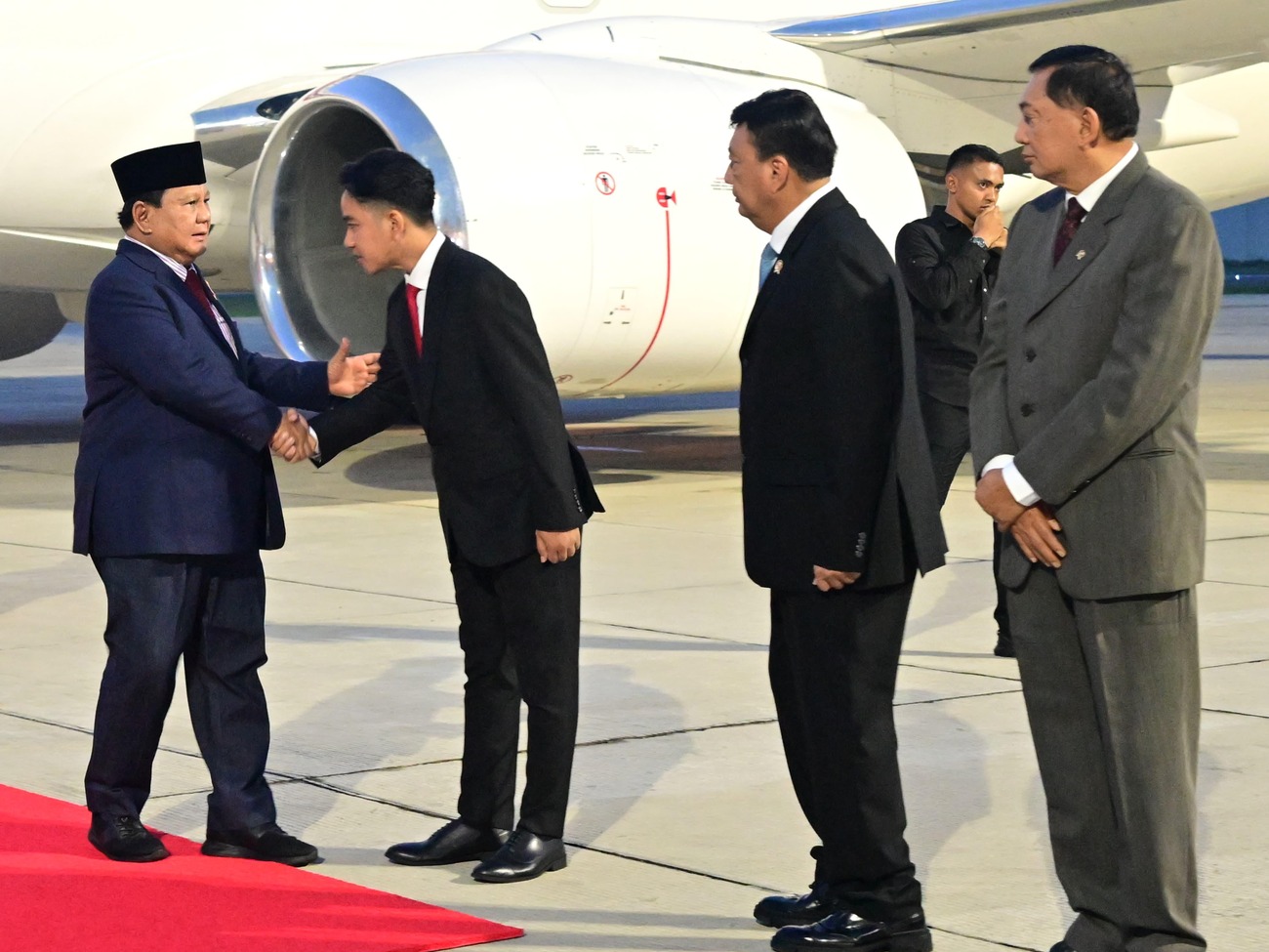 Prabowo tiba di Tanah Air usai lawatan di 6 negara