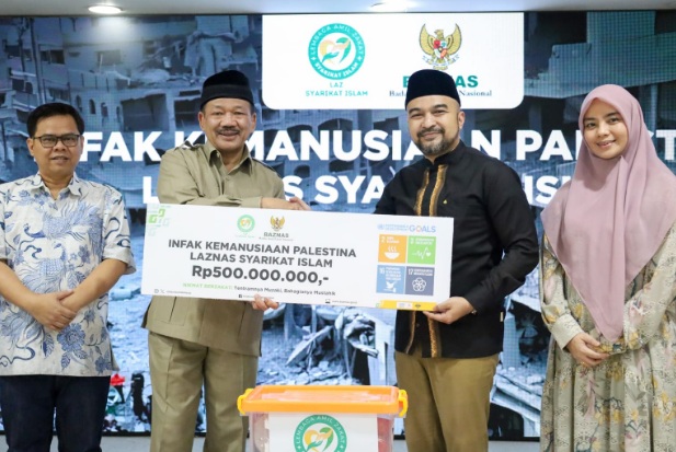 LAZNAS Syarikat Islam beri bantuan Rp500 juta untuk Palestina melalui BAZNAS RI LAZNAS Syarikat Islam beri bantuan Rp500 juta untuk Palestina melalui BAZNAS RI