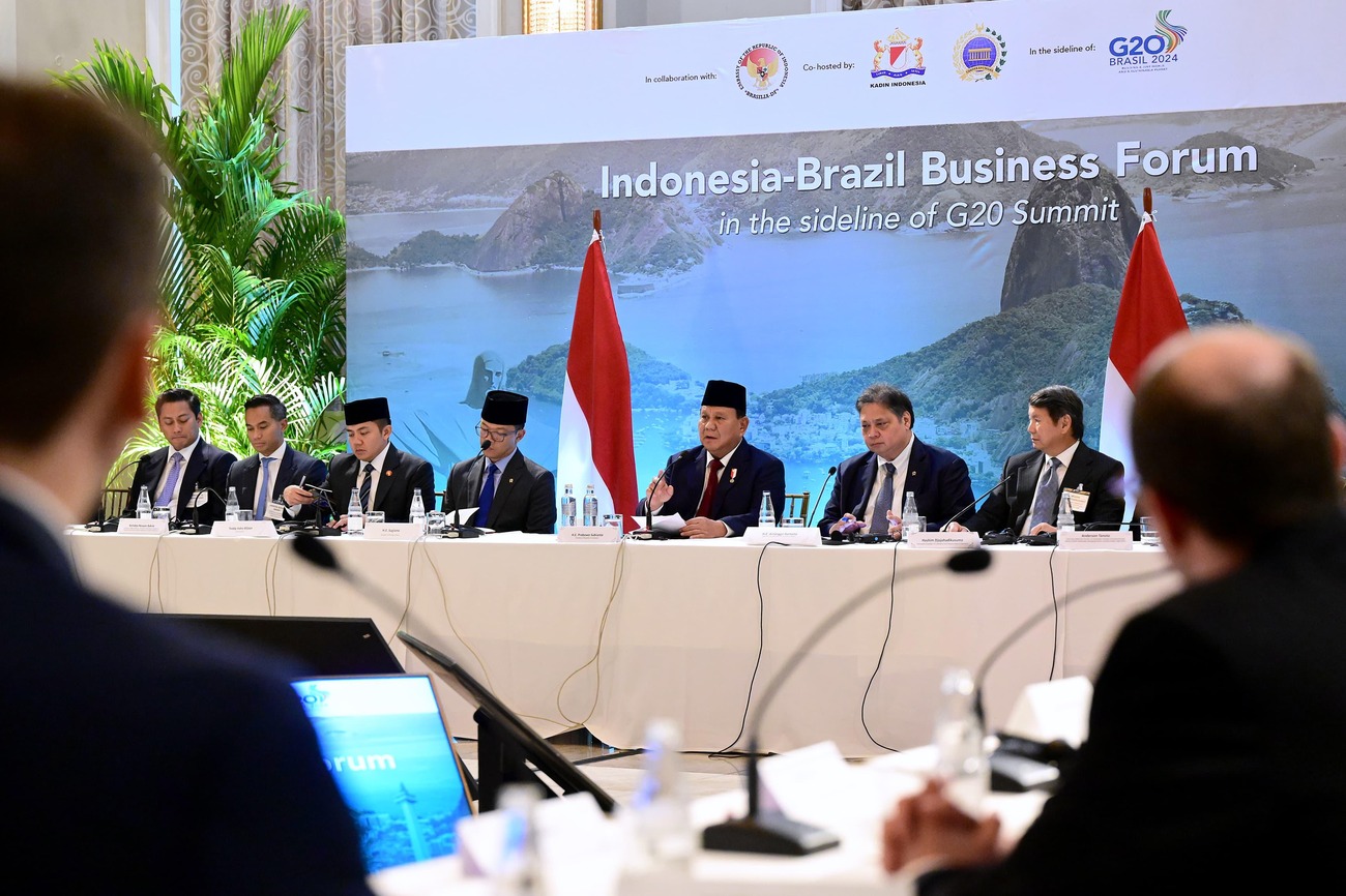 Di Indonesia-Brazil Business Forum, Prabowo Dorong Sinergi