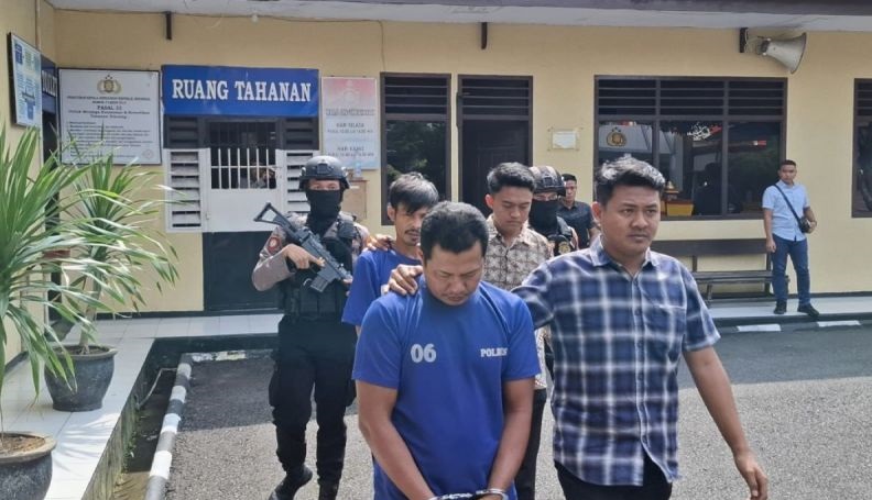 Tim gabungan TNKS dan Polres Rejang Lebong tangkap pelaku pembalakan Tim gabungan TNKS dan Polres Rejang Lebong tangkap pelaku pembalakan