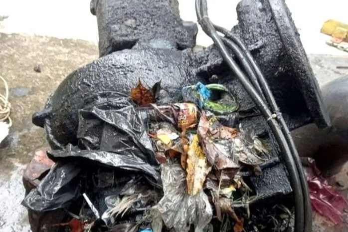 Pompa air Jalan Lintas Bawah Senen berfungsi kembali