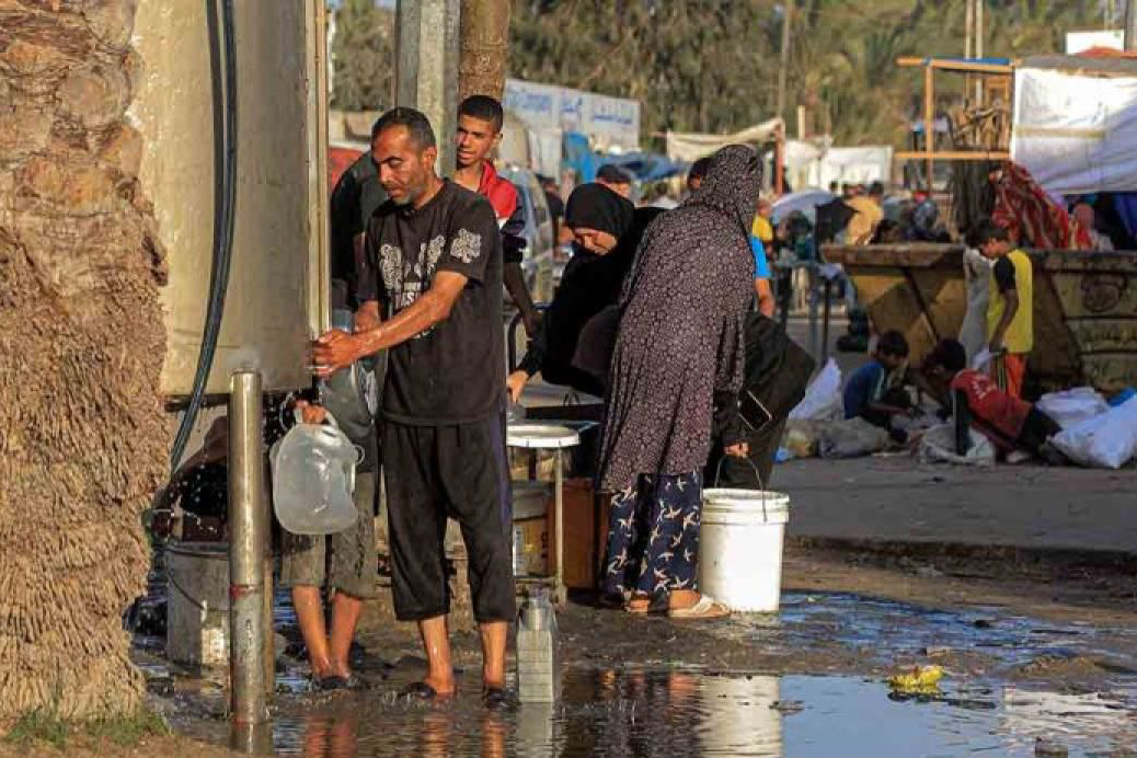 Kelangkaan bahan bakar di Gaza sebabkan 1,2 juta orang kekurangan air Kelangkaan bahan bakar di Gaza sebabkan 1,2 juta orang kekurangan air