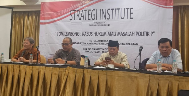 Pakar ekonomi Politik: Penetapan tersangka Tom Lembong terkesan dipaksakan