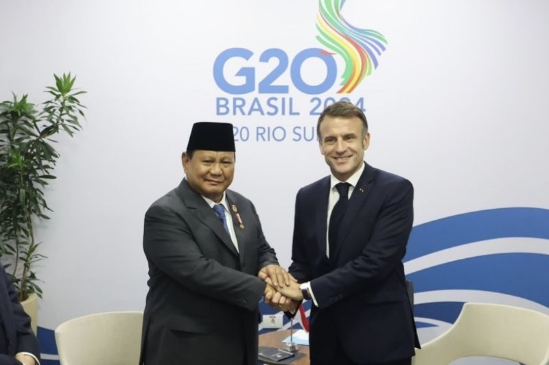 Bilateral Prabowo-Macron bahas kerja sama ekonomi dan alutsista Bilateral Prabowo-Macron bahas kerja sama ekonomi dan alutsista