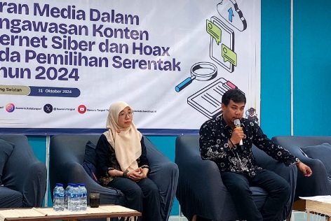 Bawaslu Tangsel gandeng media perangi peredaran berita hoaks Bawaslu Tangsel gandeng media perangi peredaran berita hoaks