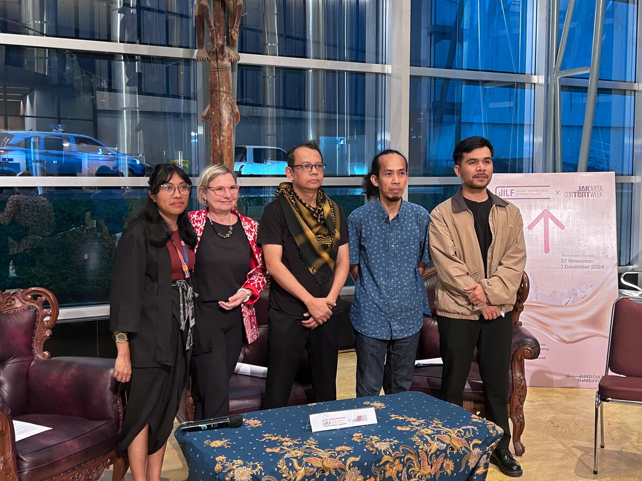 Jakarta International Literary Festival 2024 digelar di TIM