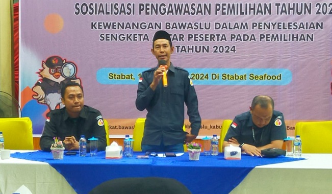 Bawaslu Langkat sosialisasi pengawasan pemilihan 