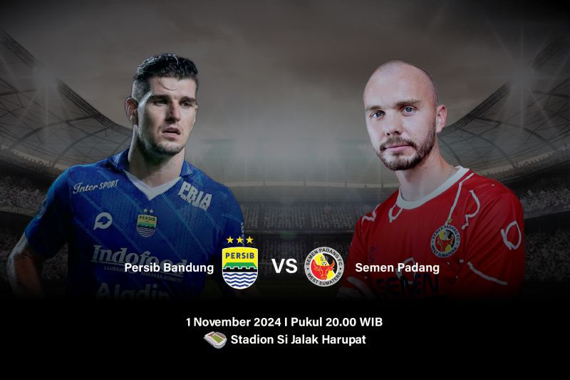 Jadwal Liga 1 pekan 10: Persib jumpa Semen Padang, Bali United vs PSBS Jadwal Liga 1 pekan 10: Persib jumpa Semen Padang, Bali United vs PSBS