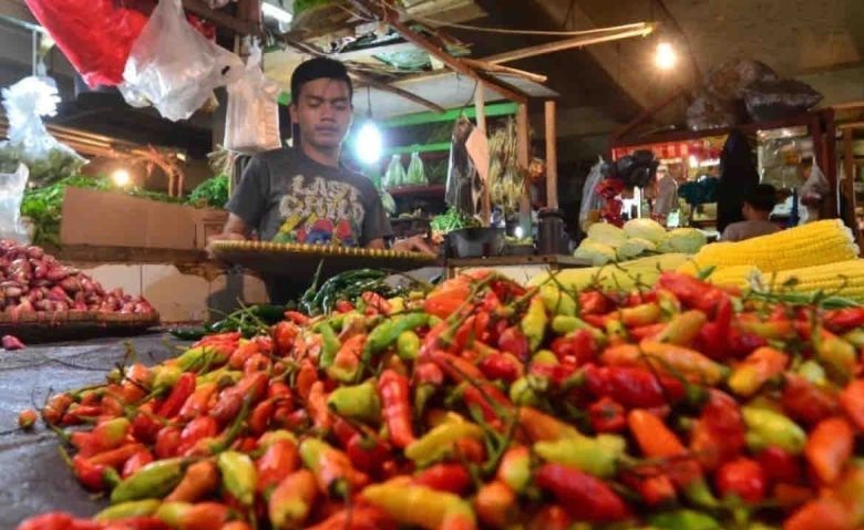 Harga pangan Sabtu, cabai rawit merah naik menjadi Rp43.260 per kg Harga pangan Sabtu, cabai rawit merah naik menjadi Rp43.260 per kg
