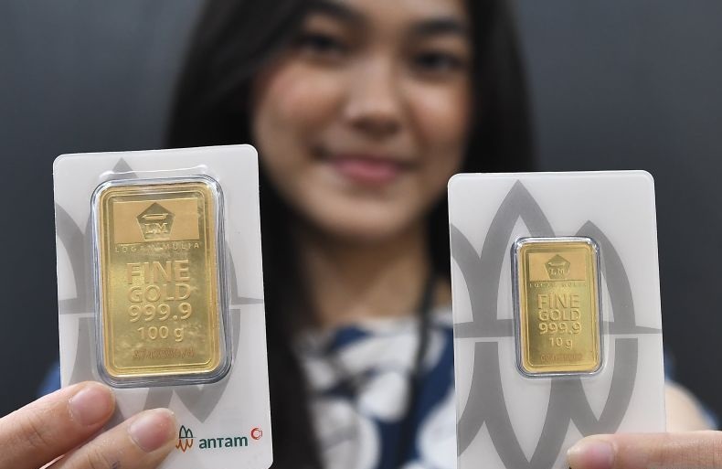 Harga emas Antam Jumat turun Rp5.000 ke angka Rp1,508 juta per gram Harga emas Antam Jumat turun Rp5.000 ke angka Rp1,508 juta per gram