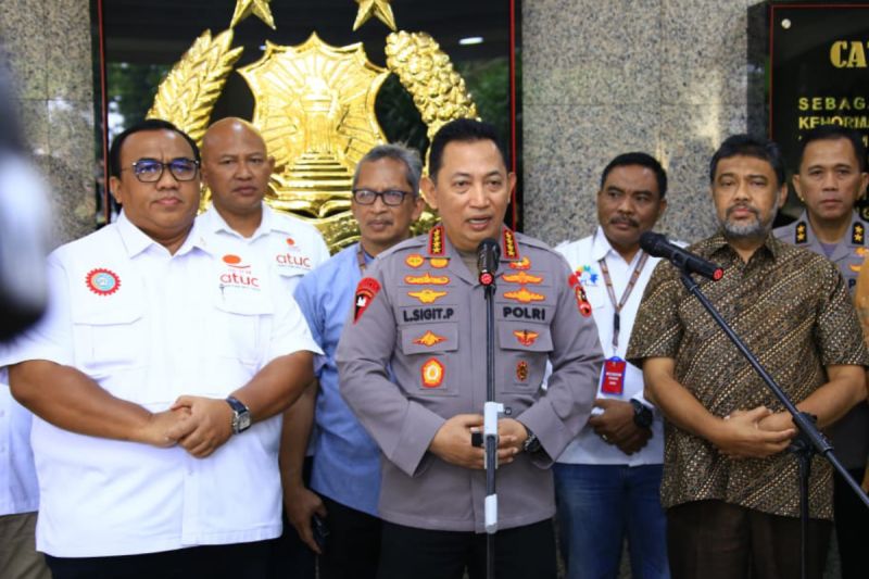 Lemkapi sebut Kapolri beri ruang bagi buruh untuk sampaikan aspirasi Lemkapi sebut Kapolri beri ruang bagi buruh untuk sampaikan aspirasi