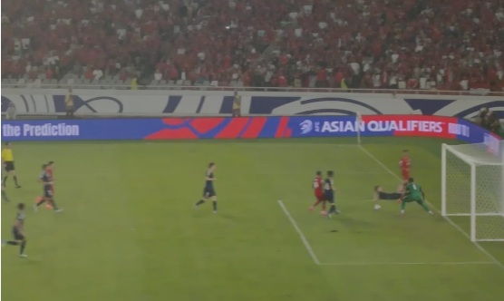 Babak pertama, Indonesia tertinggal 0-2 dari Jepang Babak pertama, Indonesia tertinggal 0-2 dari Jepang