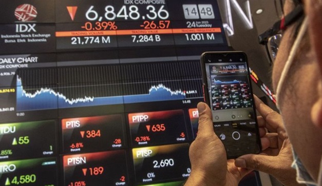 IHSG ditutup melemah dipimpin saham sektor teknologi IHSG ditutup melemah dipimpin saham sektor teknologi